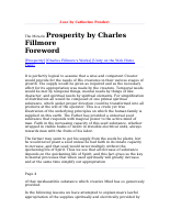 Prosperity by Charles Fillmore.doc
